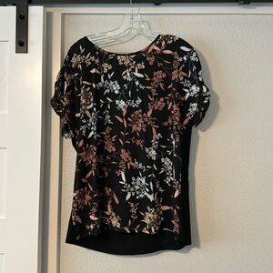 Black blouse, size L